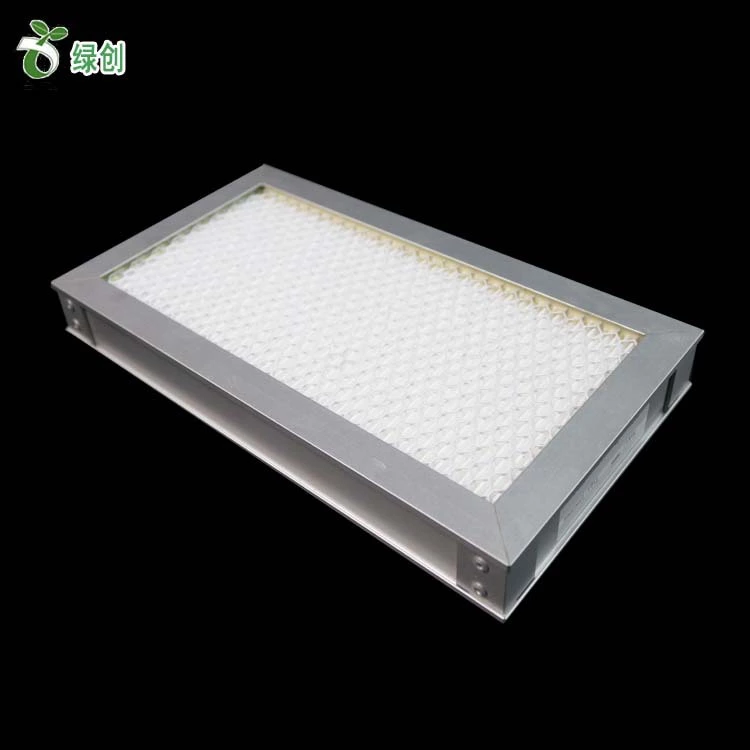 Wholesale air Filter Customized Workshop Industrial air Dust Plate Folded Painted Aluminum Mesh Filter Paper HEPA Filter