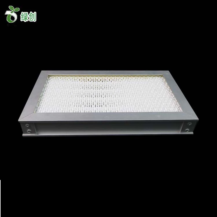 Wholesale air Filter Customized Workshop Industrial air Dust Plate Folded Painted Aluminum Mesh Filter Paper HEPA Filter