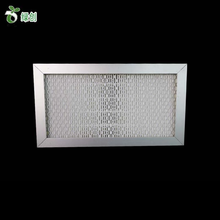 Wholesale air Filter Customized Workshop Industrial air Dust Plate Folded Painted Aluminum Mesh Filter Paper HEPA Filter