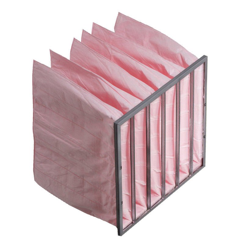 24x24x22" Merv11 MERV 13 MERV 14 HVAC Galvanization Frame Fiberglass/Synthetic Pocket Air Filter HVAC Bag Filters