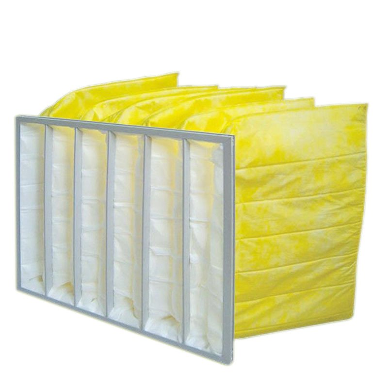 24x24x22" Merv11 MERV 13 MERV 14 HVAC Galvanization Frame Fiberglass/Synthetic Pocket Air Filter HVAC Bag Filters