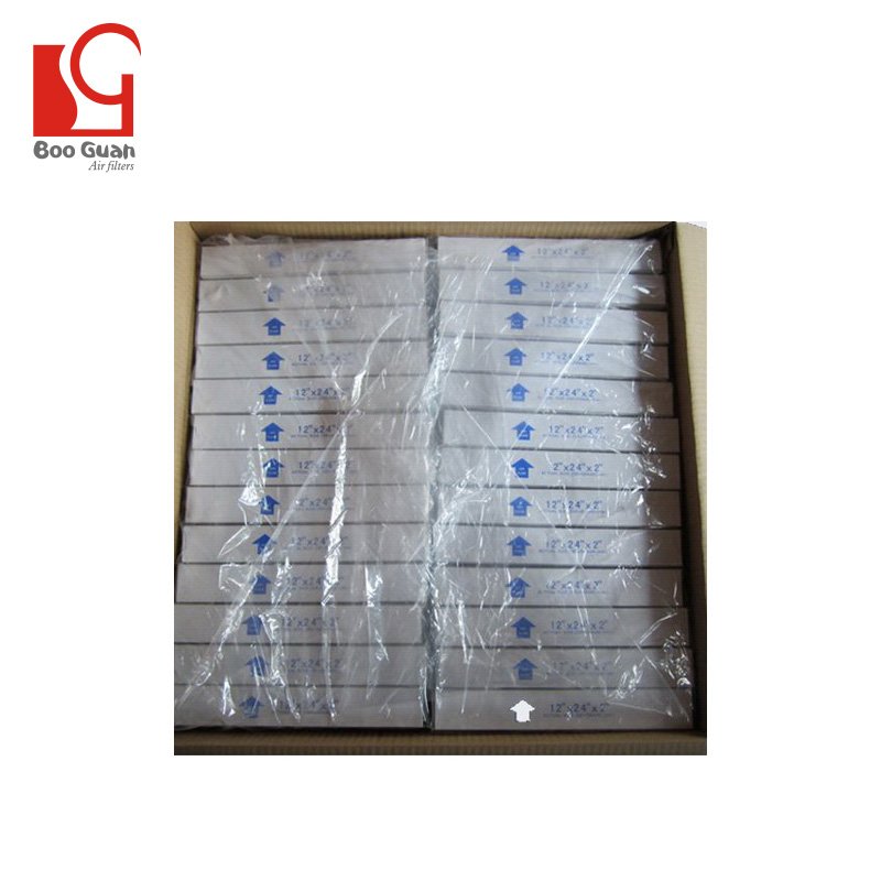 20x20 Air Pre Filter Synthetic Fiber G4 Pleated Paper air Filter