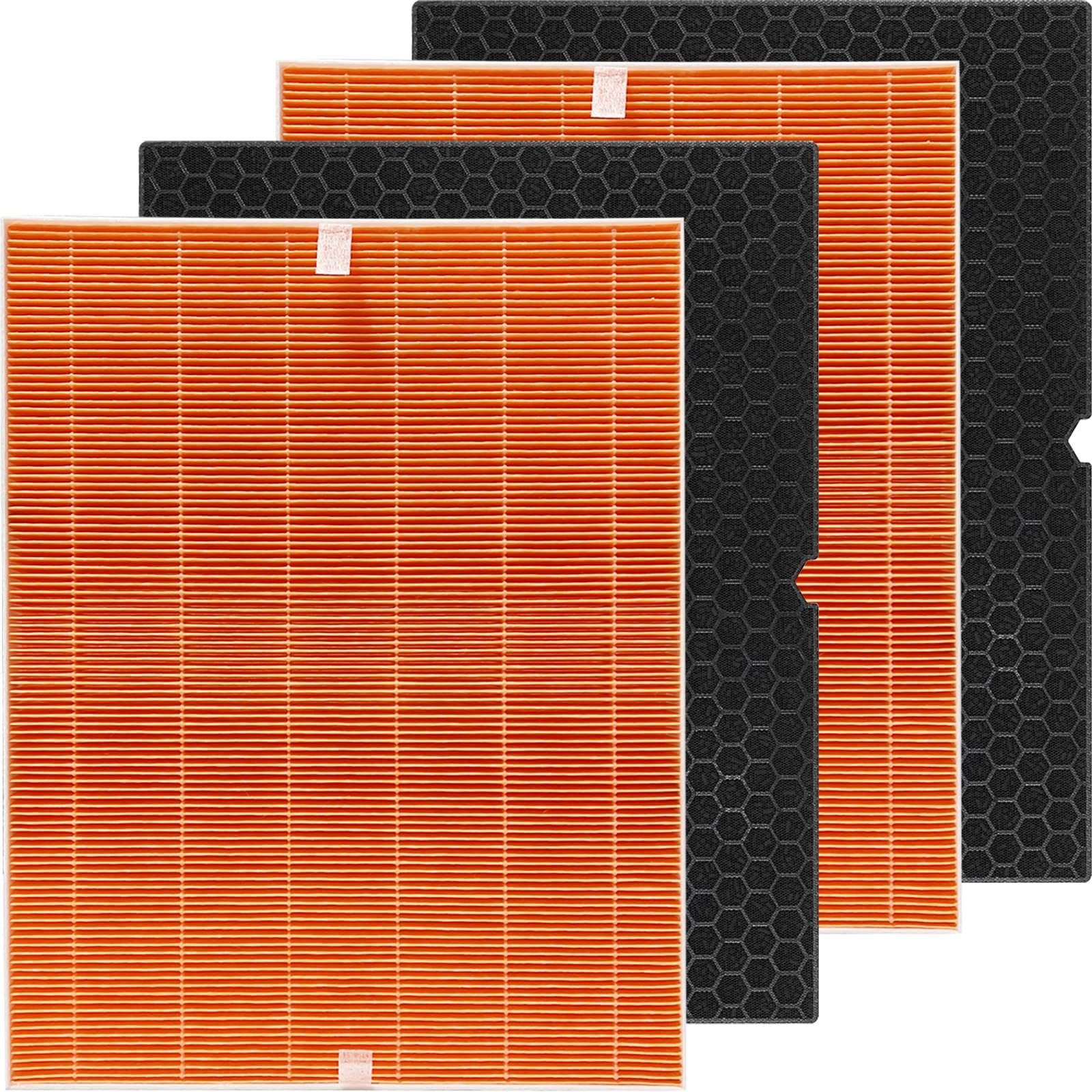 High Efficiency Activated Carbon Filter and H13 Filter I Replacement for Winix C555 Air Purifier # 116131