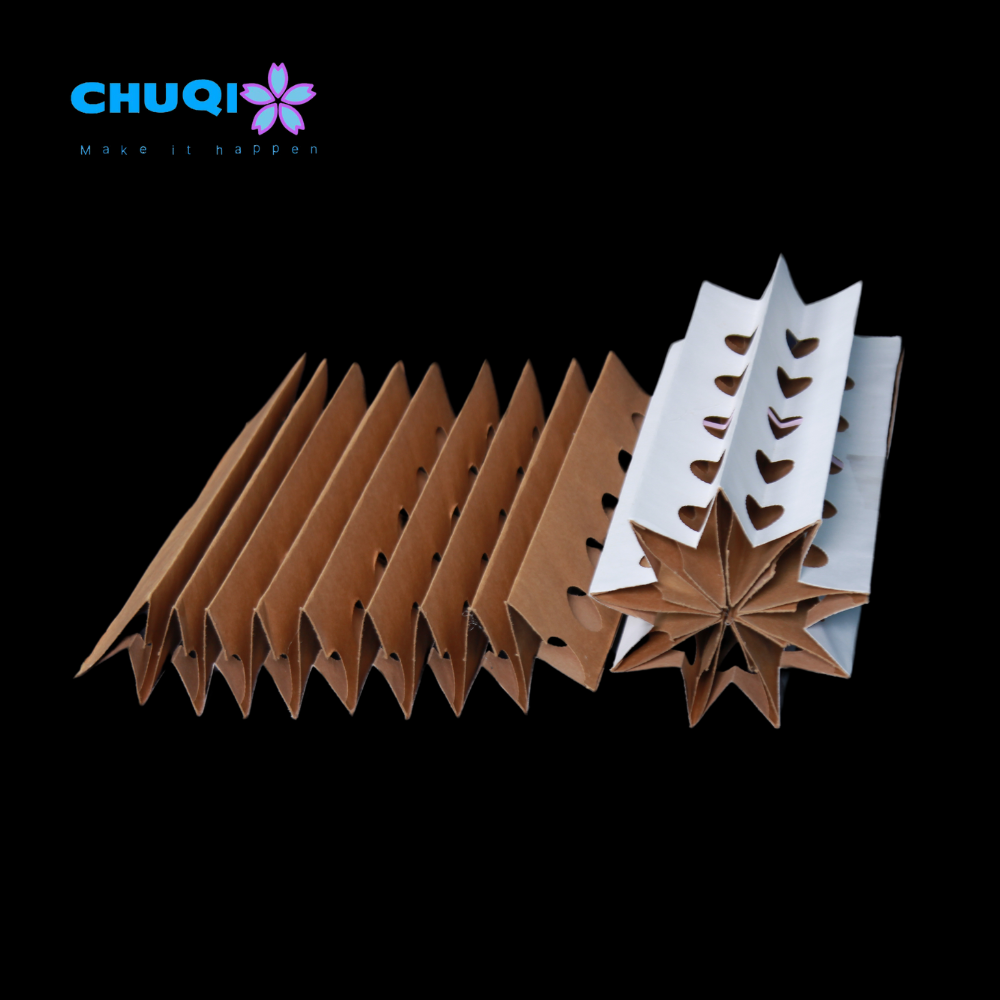 Factory Wholesale V-Type Pleated Cardboard Air Filter Paper New Panel Filter Carbon Media Paint Stop Filter Paper