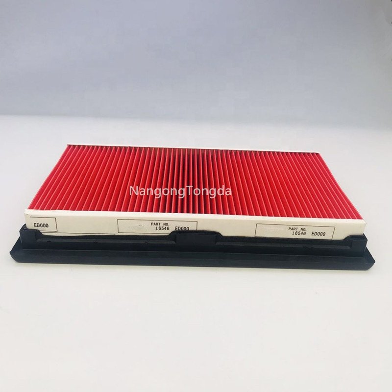 Car Original Air Filters for Cars 16546-ed500 for Japanese Car Air Filter 16546-1HK0A 16546-ED500