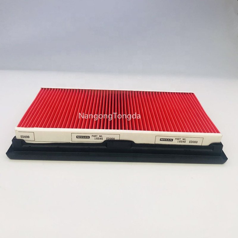Car Original Air Filters for Cars 16546-ed500 for Japanese Car Air Filter 16546-1HK0A 16546-ED500