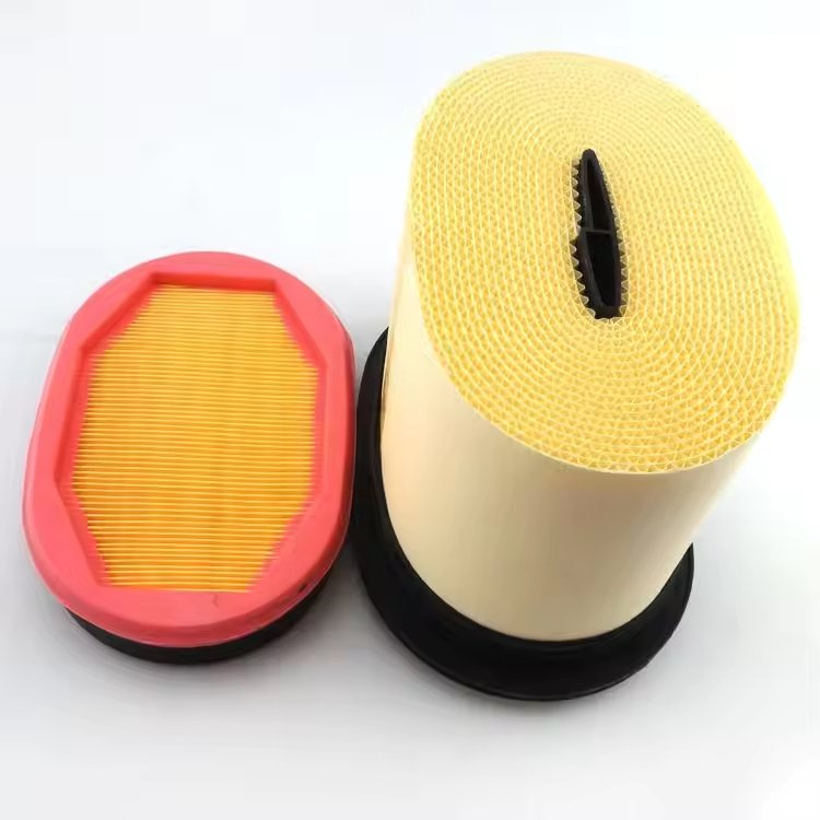 New Condition Excavator Engine Air Filter with Model P608766 CP23210 AF26247 2934053 2277448 293-4053