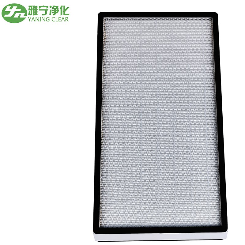 YANING Laminar Air Flow Hood Terminal Housings Cleanroom Best Filtration Fiberglass 99.995% 0.3micron H13 H14 Hepa Air Filter