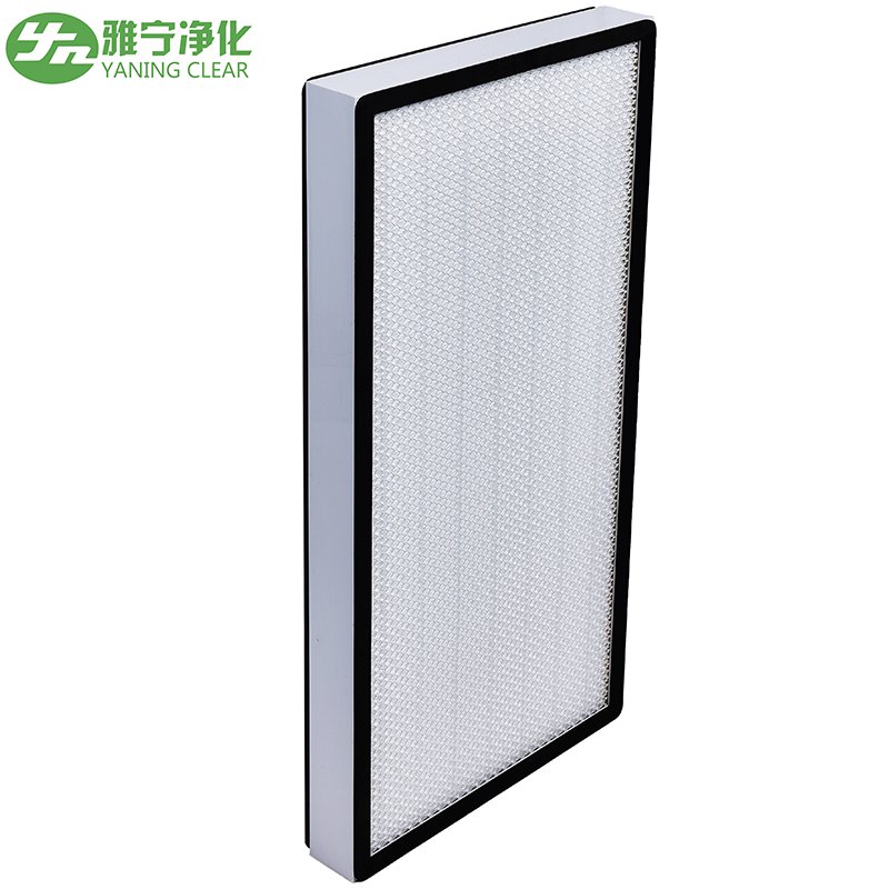YANING Laminar Air Flow Hood Terminal Housings Cleanroom Best Filtration Fiberglass 99.995% 0.3micron H13 H14 Hepa Air Filter