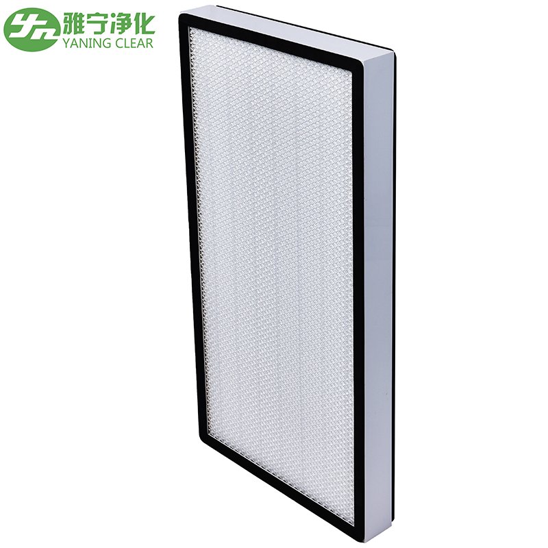 YANING Laminar Air Flow Hood Terminal Housings Cleanroom Best Filtration Fiberglass 99.995% 0.3micron H13 H14 Hepa Air Filter