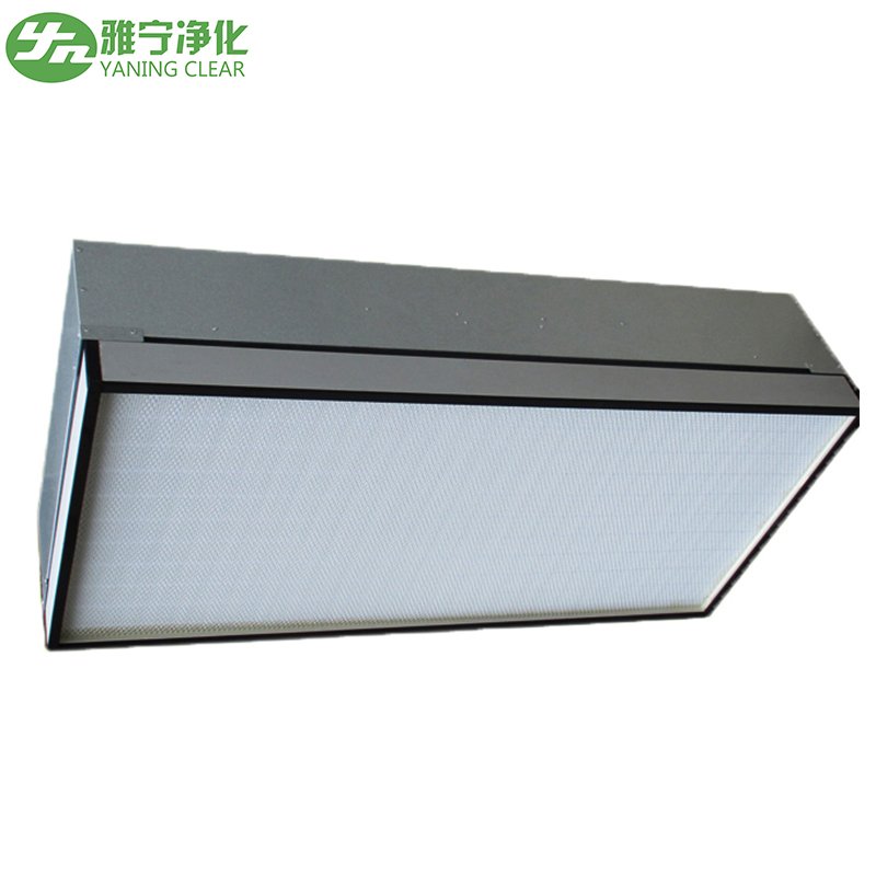 YANING Laminar Air Flow Hood Terminal Housings Cleanroom Best Filtration Fiberglass 99.995% 0.3micron H13 H14 Hepa Air Filter