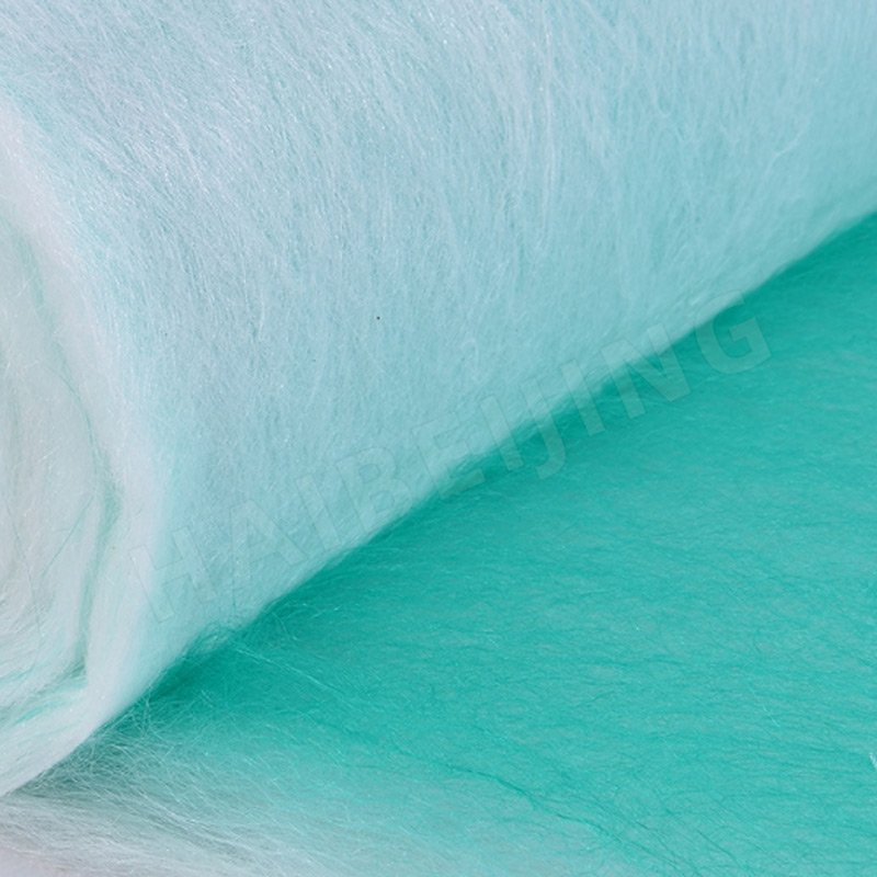 OEM Fiberglass air Filter Roll Airbrush Spray Booth Floor Filter Green-White Paint Booth 50mm Floor Filter