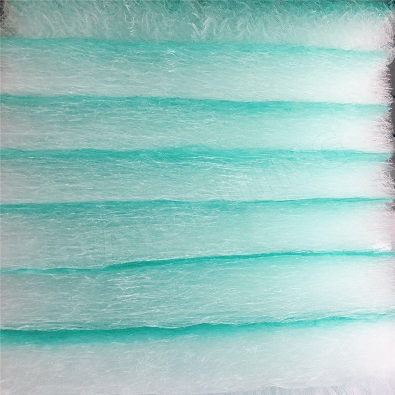 OEM Fiberglass air Filter Roll Airbrush Spray Booth Floor Filter Green-White Paint Booth 50mm Floor Filter
