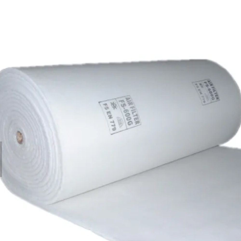 G5 F5 M5 Polyester Synthetic Fiber Pre air Filter Raw Material Media Roll Cotton Ceiling Filter