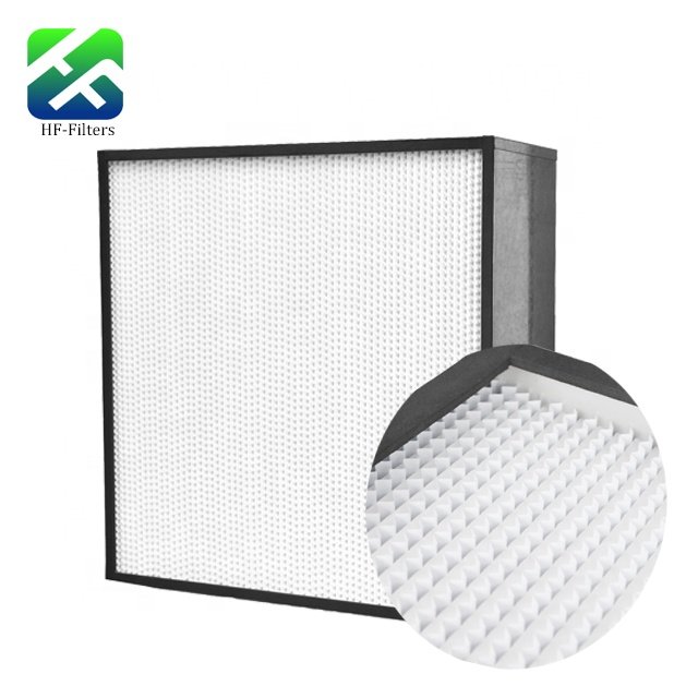 Custom Industrial Hepa Filter air Filter H14 Hepa Filter Laminar Flow for Farming or air Conditioning