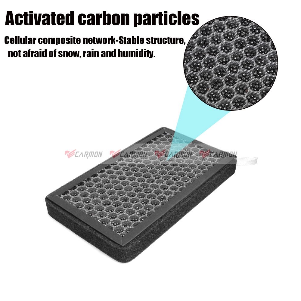 For Tesla Model 3/Y HEPA Air Filter Accessories Replacement Air Intake Filter with Activated Carbon