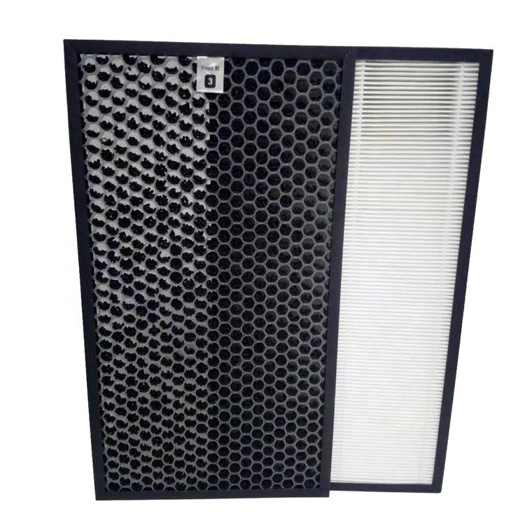 Air Filter Replacement With Cardboard Frame Activated Carbon Filter for air Cleaning Equipment Air Purifier
