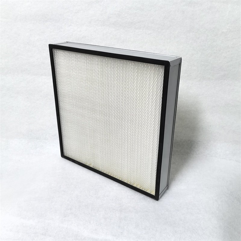 Large Laminar Flow Mini Pleated H13 HEPA air Filter for Mushroom HVAC 24x24x3inch