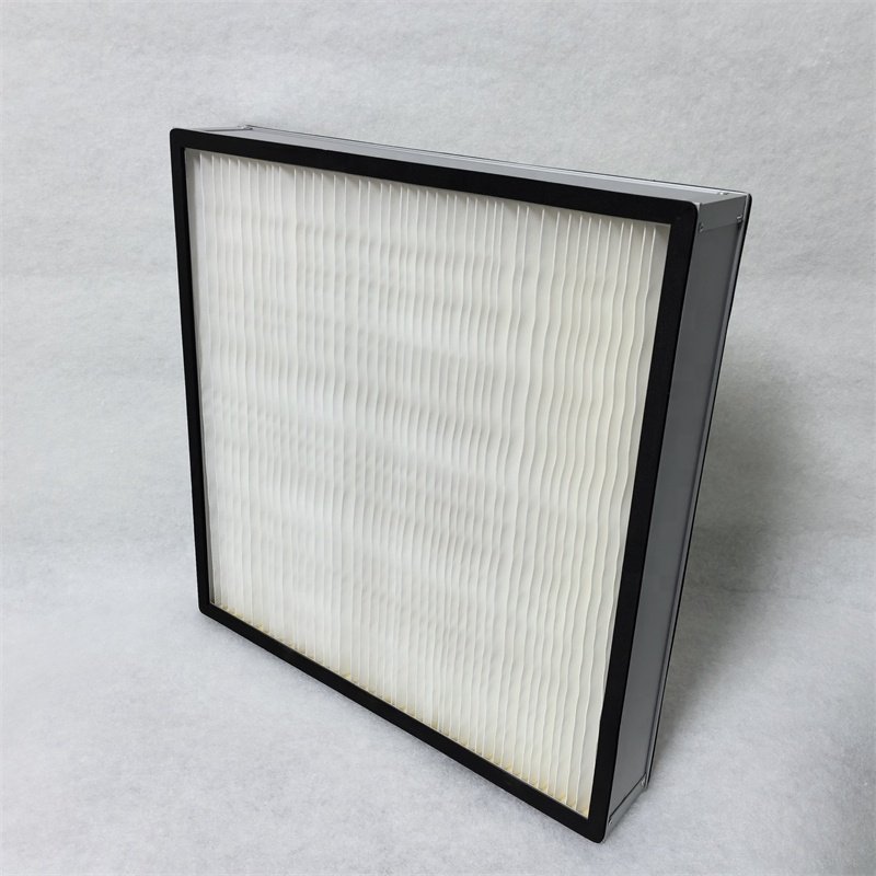 Large Laminar Flow Mini Pleated H13 HEPA air Filter for Mushroom HVAC 24x24x3inch