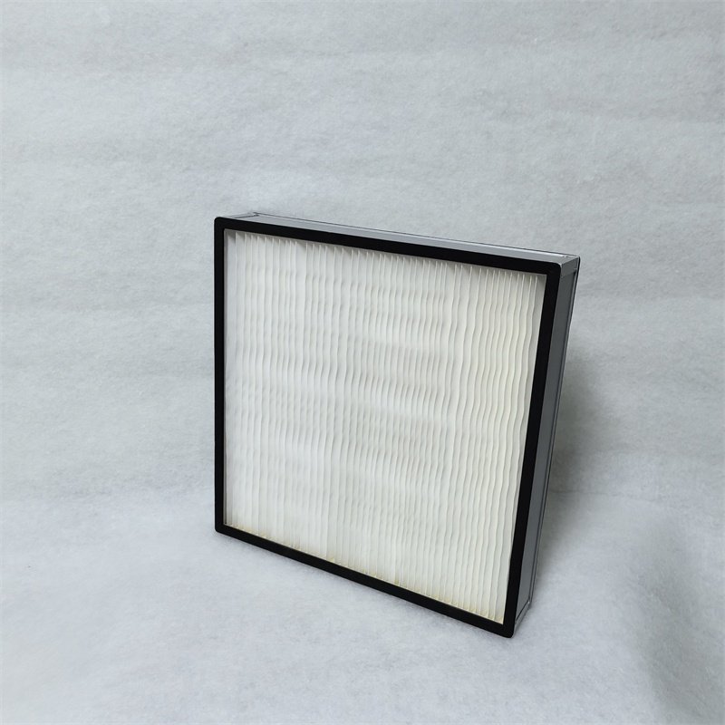 Large Laminar Flow Mini Pleated H13 HEPA air Filter for Mushroom HVAC 24x24x3inch