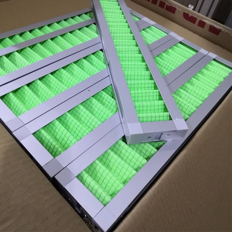 Industrial Air Conditioning Pleated Panel Air Filters Merv 13 Primary Filter For Air Cleaning Equipment HVAC System