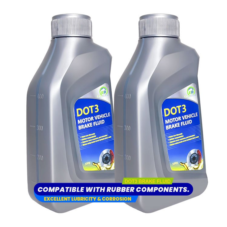Wholesale Heavy Duty Dot3 Brake Fluid Oil Automotive Car Brake Fluid Dot4 Protects Brake Systems ABS Truck