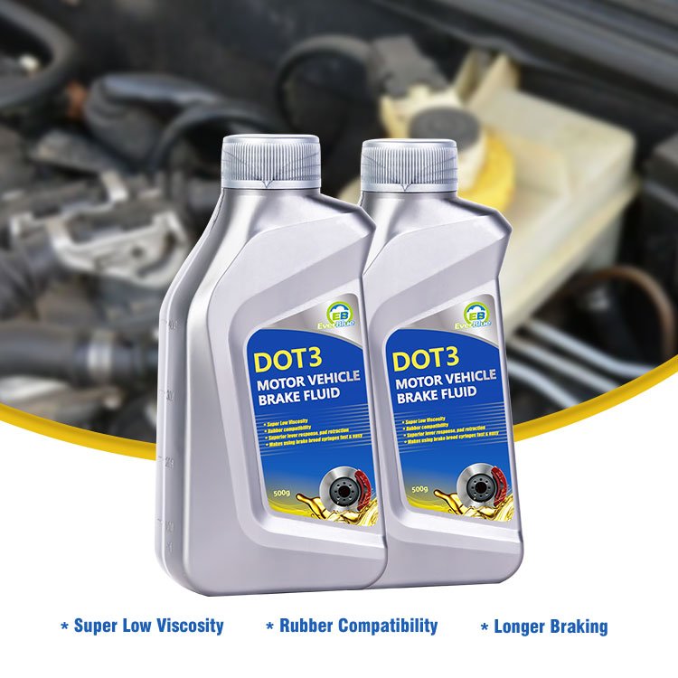 Wholesale Heavy Duty Dot3 Brake Fluid Oil Automotive Car Brake Fluid Dot4 Protects Brake Systems ABS Truck