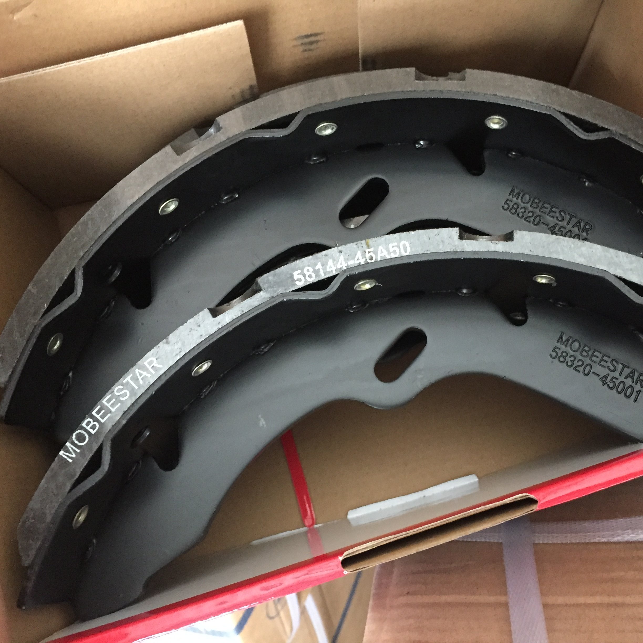 OEM 58320-45001 for Hyundai HD65 BRAKE SHOE 7.5