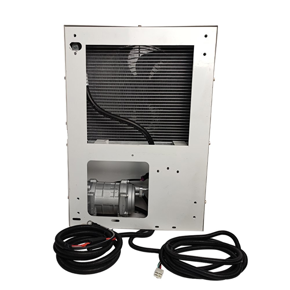 Parking Cooler Cabin Electric 12V 24V Auto Electric Air Conditioning Unit Roof Top Car Van Parking Air Conditioner