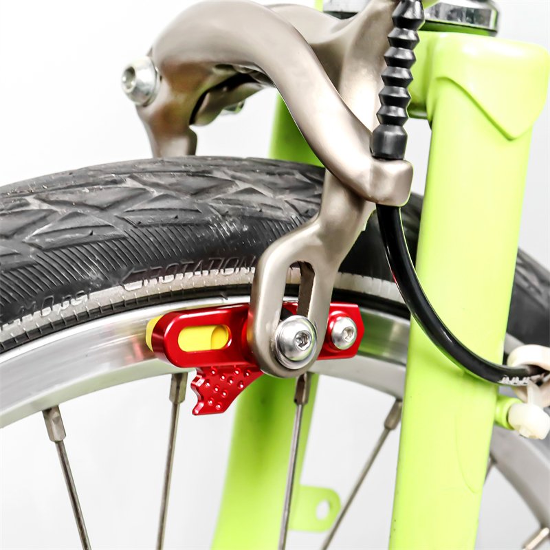 MUQZI 1 Pair Mountain Road Folding Bike Brake Pads C- Brake Caliper Pads Mountain Bikes Accessories Braking Holder Shoes Rubber