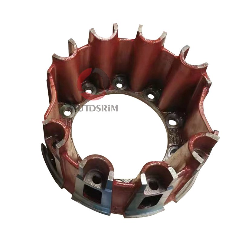Autdsrim Quality Wholesale Wheel Axle Spare Parts 8 Spoke Wheel Hub Ready for BEN Z Trailer Axle