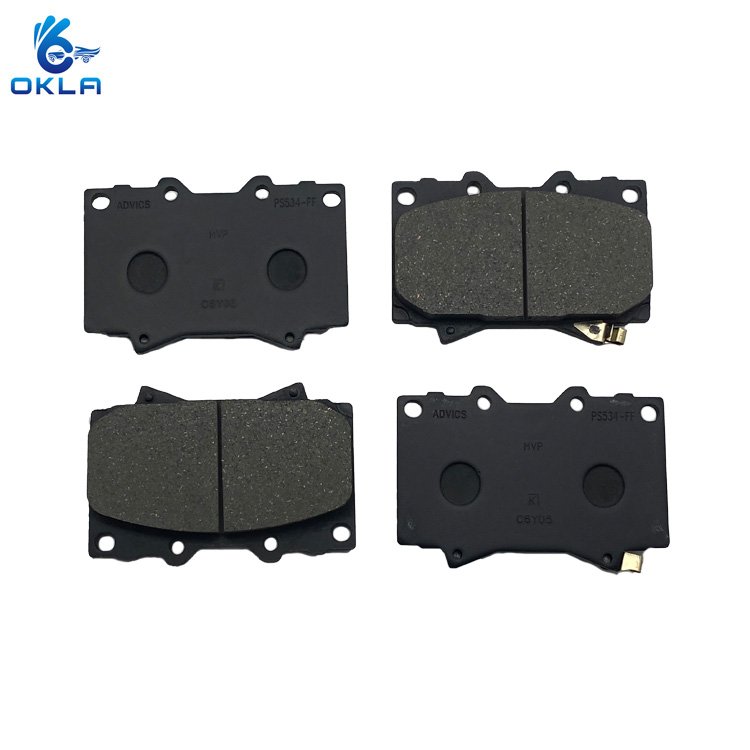 Competitive Price Semi-Metal Material Front Brake Pads Sets 04465-YZZF6 for Toyota Prado J1