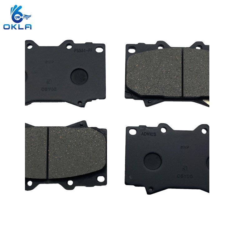 Competitive Price Semi-Metal Material Front Brake Pads Sets 04465-YZZF6 for Toyota Prado J1