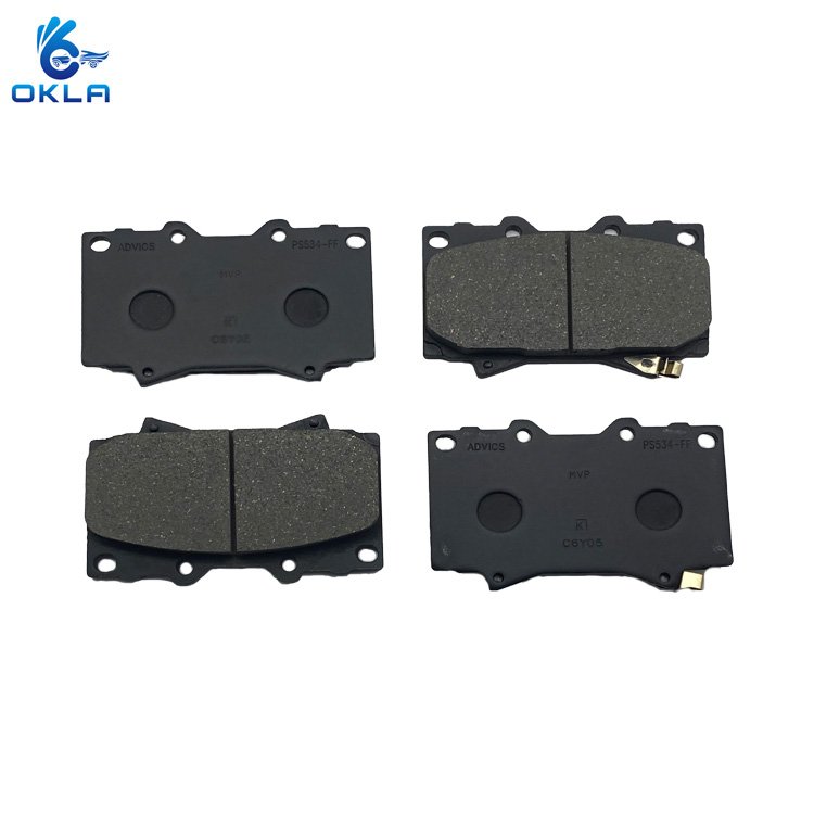 Competitive Price Semi-Metal Material Front Brake Pads Sets 04465-YZZF6 for Toyota Prado J1