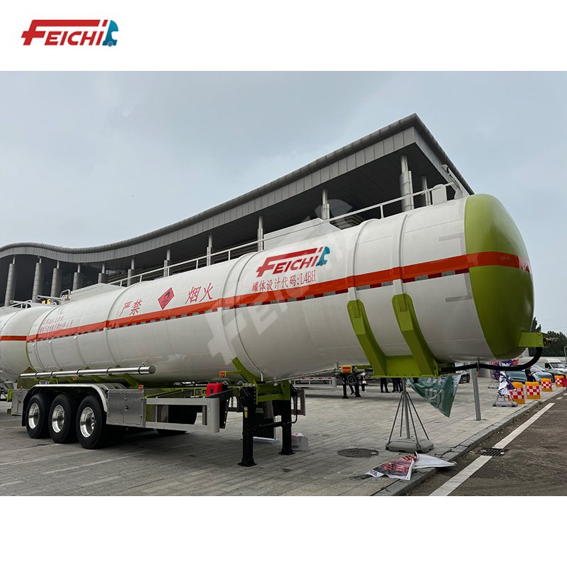 LPG Tanker 40cbm 60cbm 50T LPG Transport Trucks Trailer Semi Trailers LPG Gas Tankers Factory for Sale