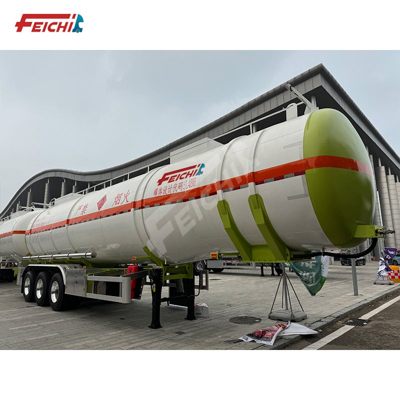 LPG Tanker 40cbm 60cbm 50T LPG Transport Trucks Trailer Semi Trailers LPG Gas Tankers Factory for Sale