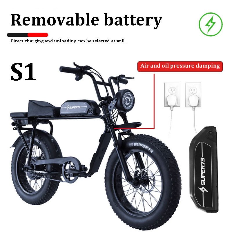 SD Model 48V 8A Electric Mountain Bike Electric Fat Tire Bike E Bike