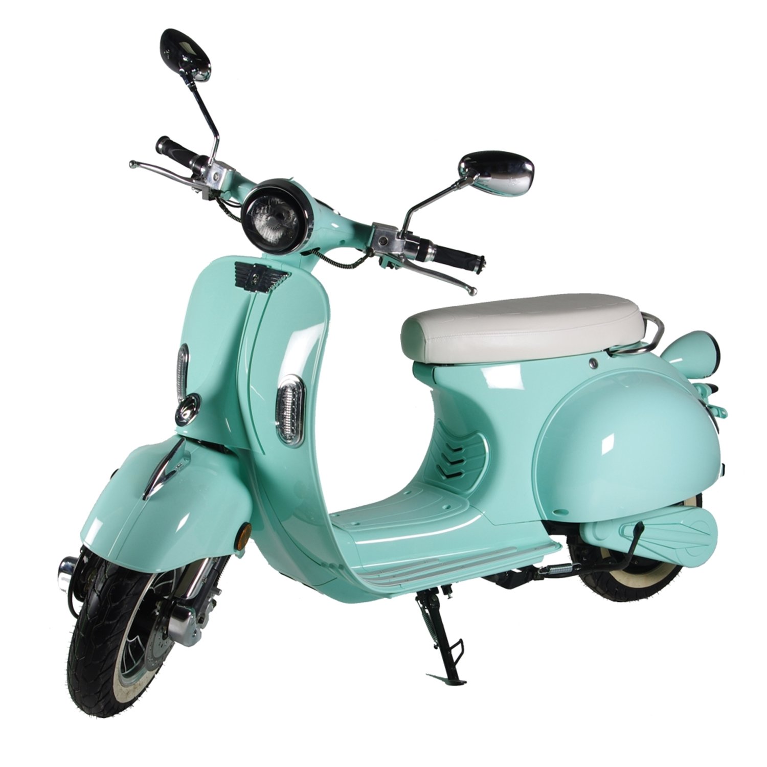 EU Warehouse Ready to Ship 2000w Dual Lithium Battery Electric Scooter Vespa E Motorbike Motorcycle Moped Moto Electrique