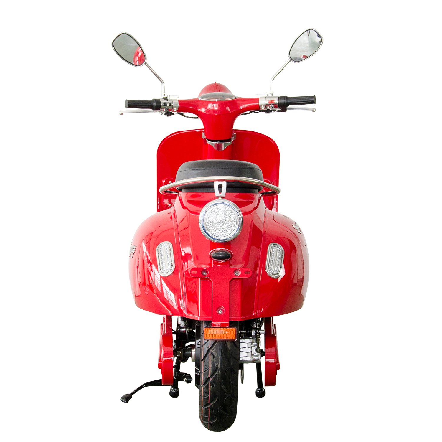 EU Warehouse Ready to Ship 2000w Dual Lithium Battery Electric Scooter Vespa E Motorbike Motorcycle Moped Moto Electrique