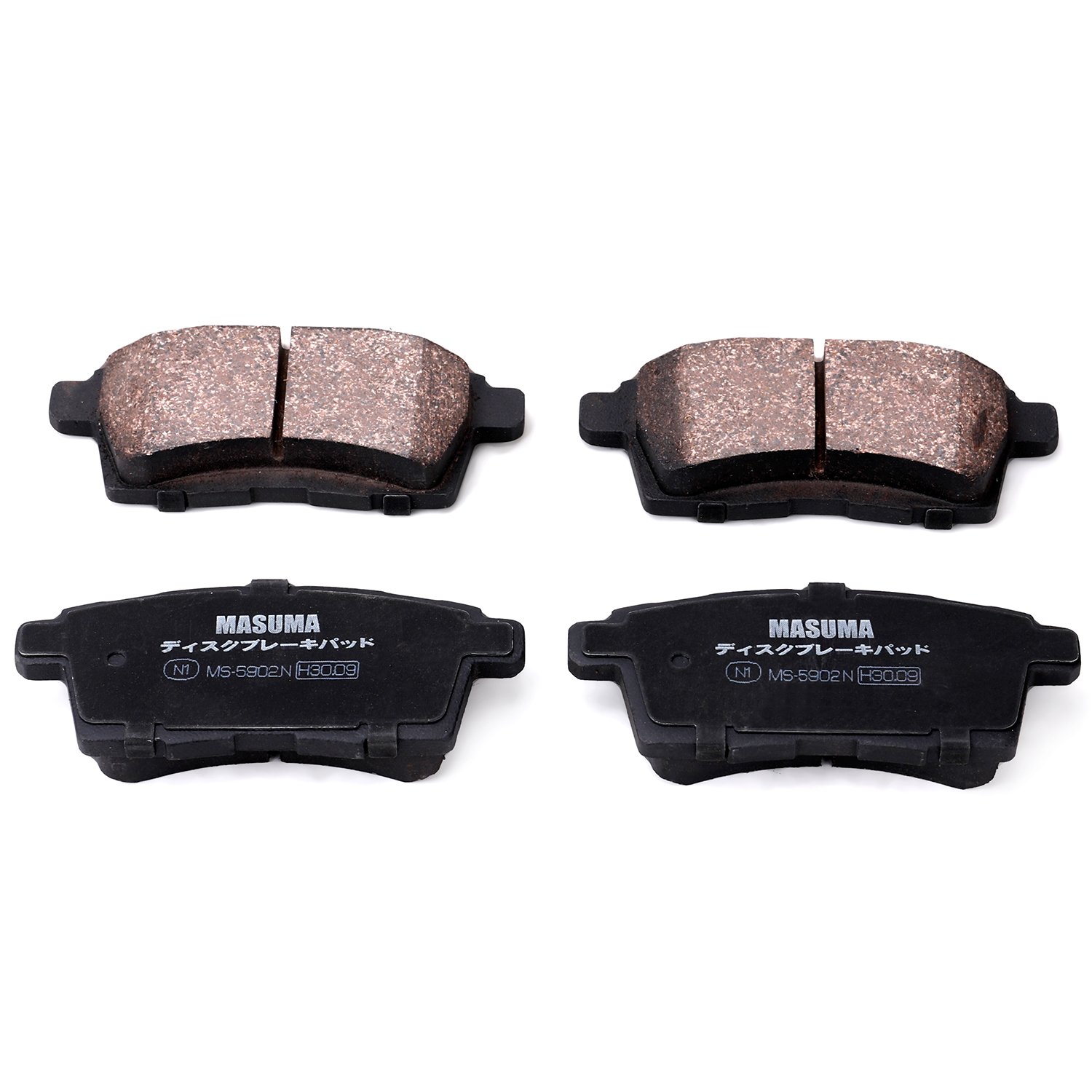 MS-5902N MASUMA Auto Spare Parts Front and Rear Set Brake Pads L2Y7-26-43Z 7U2J2C453AA J10