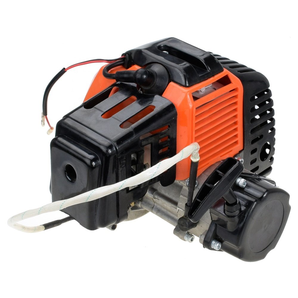 HIAORS 2 Stroke Pull Start 40-5 Motorcycle Engine 49cc Motor Mini Pocket Pit Dirt Bike ATV Quad Buggy