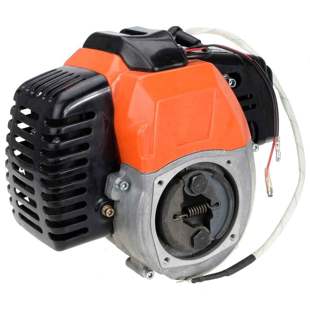 HIAORS 2 Stroke Pull Start 40-5 Motorcycle Engine 49cc Motor Mini Pocket Pit Dirt Bike ATV Quad Buggy