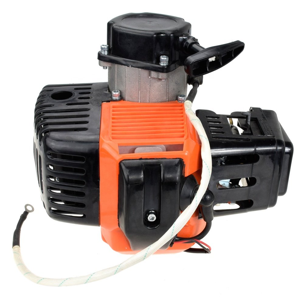 HIAORS 2 Stroke Pull Start 40-5 Motorcycle Engine 49cc Motor Mini Pocket Pit Dirt Bike ATV Quad Buggy