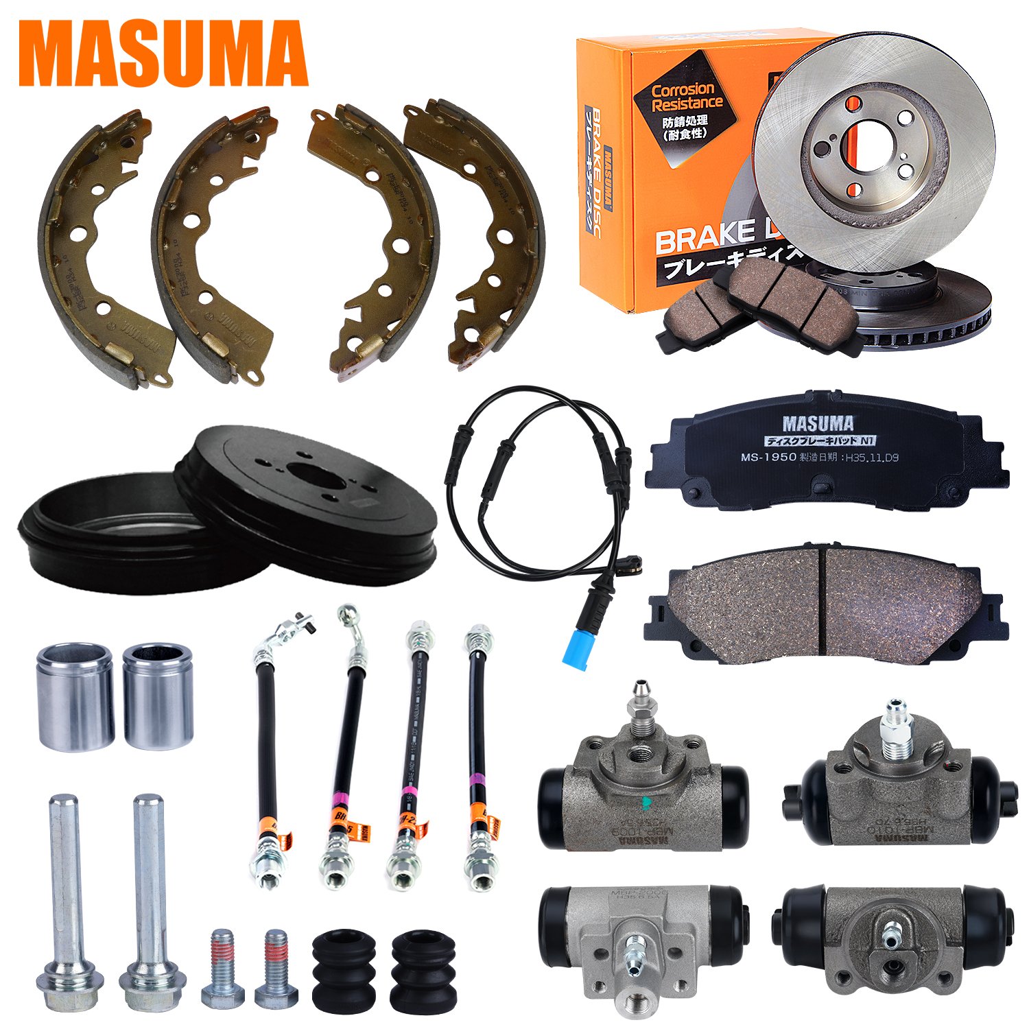 Japan Wholesale Korean Japan Cars Other Auto Parts Disc Brake Pads for Toyota Subaru Mitsubishi Nissan Isuzu Mazda Honda Ford