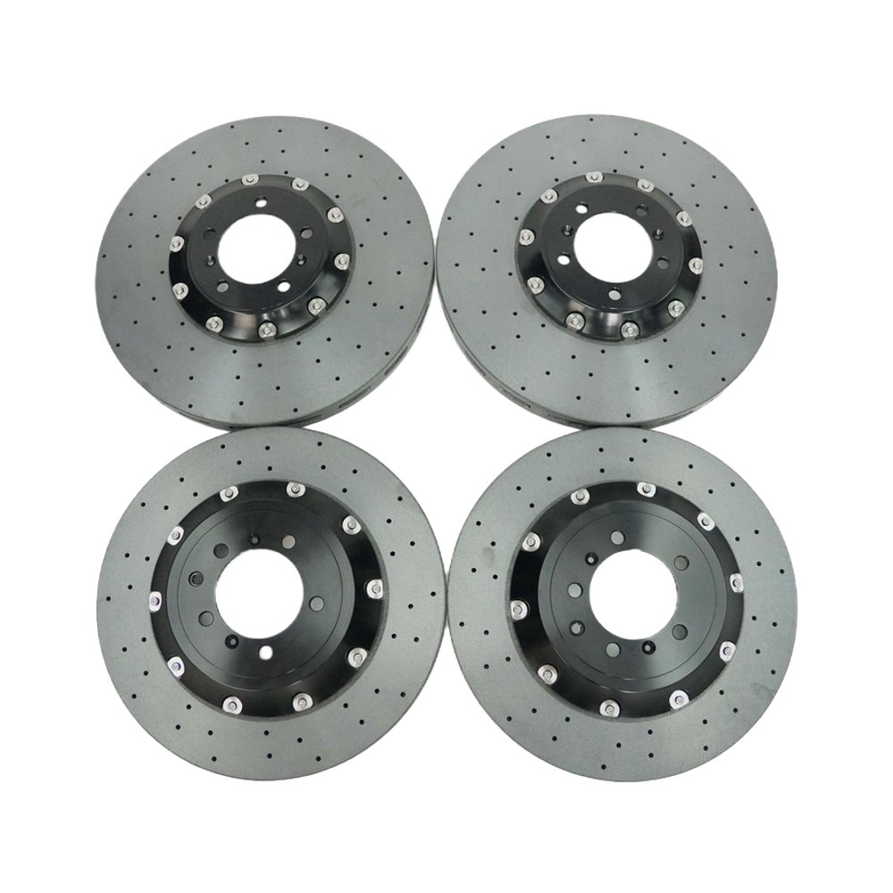 Factory custom carbon ceramic brake disc front brake ceramic rotor 380 390 400 420 440mm for the Rolls-Royce Bentley Lamborghini