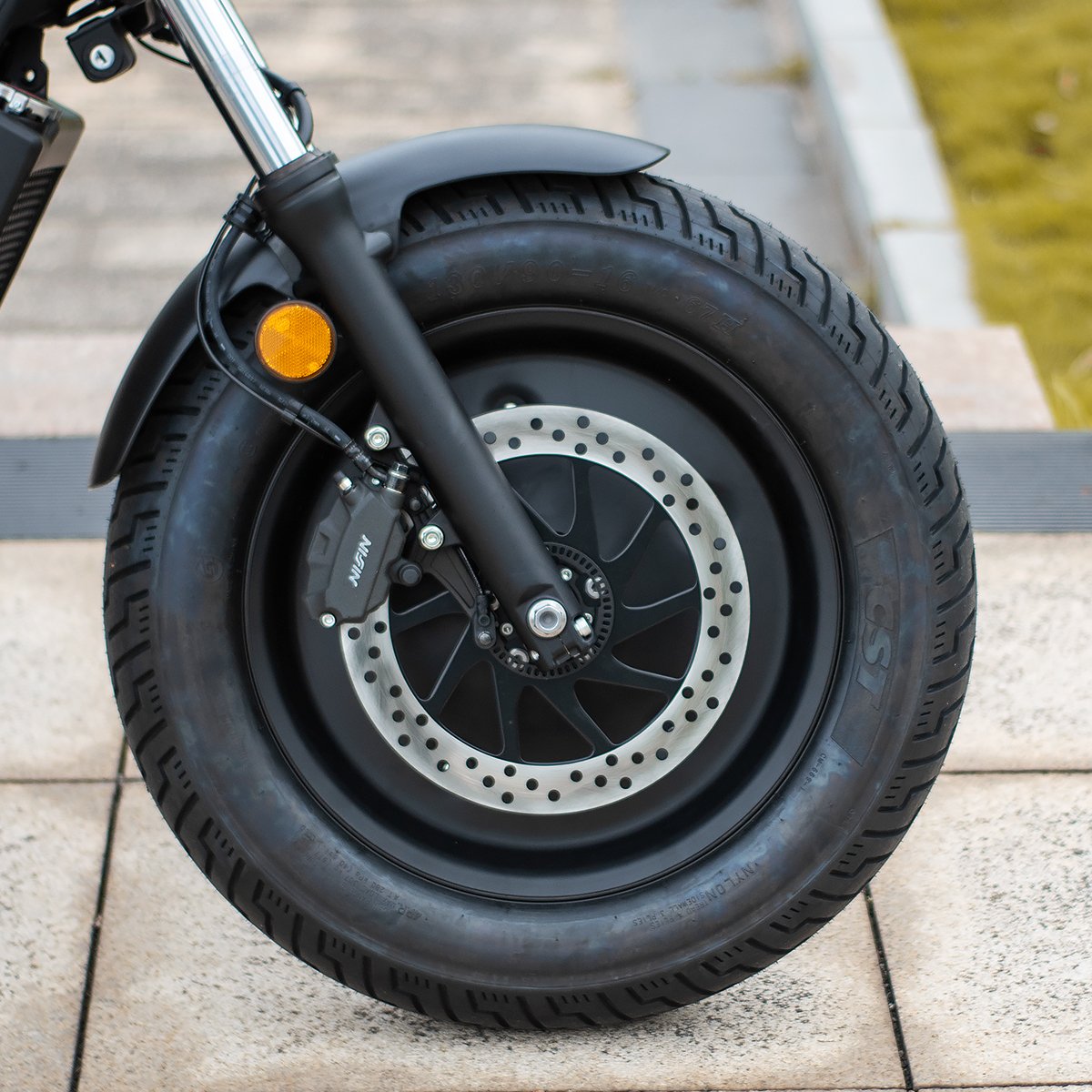 Motorcycle Modification Aluminium Drum Brake Cover Wheel Hub Cover Motor Side Cover for REBEL CM300
