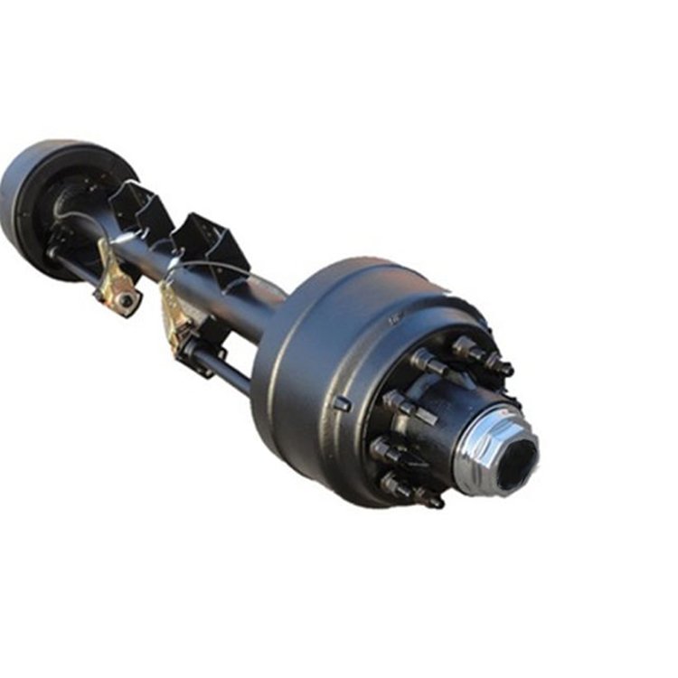 Truck Axle Trailer Tractor Parts Heavy Duty Brake Drum 12T Tractor Trailer Axle