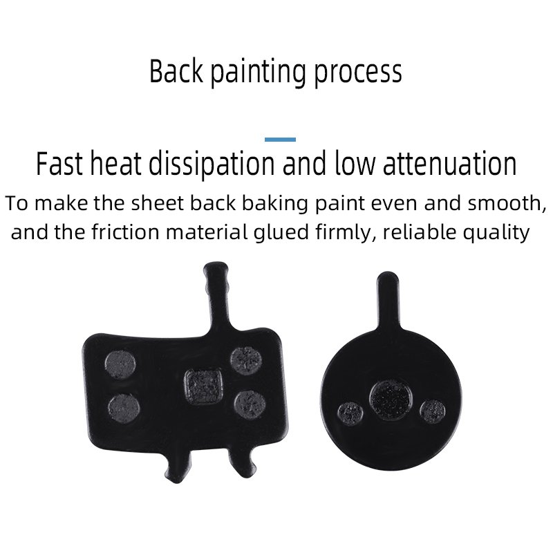 High Quality Mtb Bicycle Hydraulic Disc Brake Pads Resin Cycle Road Bike Brake Pad