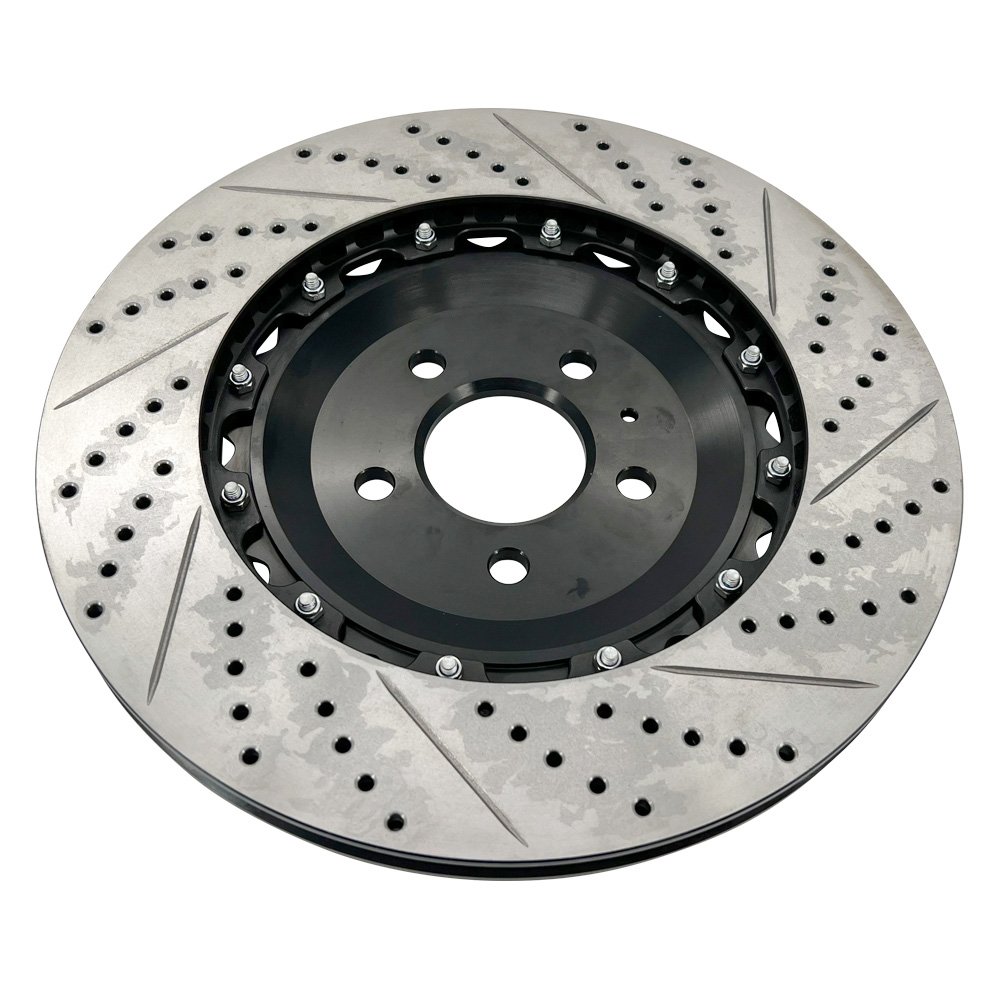 High Performance Parts Racing Brake Kit 2 Piece Big Floating Brake Disc for A8 S6 S7 A6 A7 4H0615601L 356*22mm