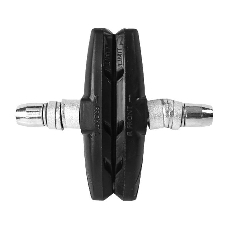 4Pcs Durable Bicycle Silent Brake Pads Cycling V Brake Holder Pads Shoes Blocks Rubber Pad for Long-lasting Performance